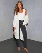 Minya Knit Open Front Duster Cardigan