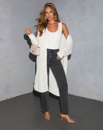 Minya Knit Open Front Duster Cardigan