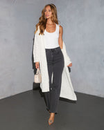 Minya Knit Open Front Duster Cardigan