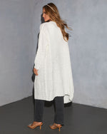 Minya Knit Open Front Duster Cardigan