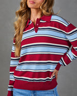 Classic Collection Striped Collared Sweater