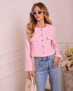 Elva Crop Tweed Jacket