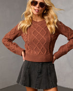 Claudete Cable Knit Sweater