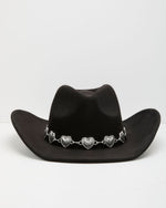 Wild Romance Heart Chain Western Hat