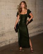 Dream Lover Velvet Maxi Skirt