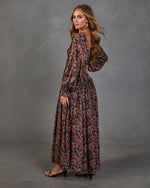 Sunflower Story Floral Maxi Dress
