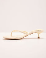 Starting Point Faux Suede Kitten Heels