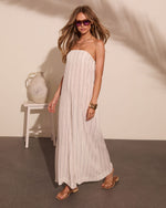 Daily Leisure Relaxed Striped Jumpsuit