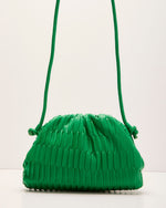 Cinzia Textured Pouch Crossbody Bag