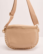 Aralyn Studded Vegan Leather Belt Bag