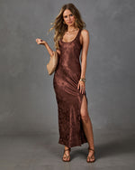 Chestnut Echo Floral Maxi Dress