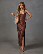 Chestnut Echo Floral Maxi Dress