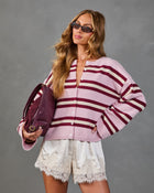 Heritage House Striped Knit Cardigan