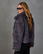 Call Me Darling Shaggy Faux Fur Jacket
