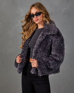 Call Me Darling Shaggy Faux Fur Jacket
