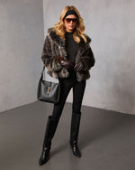 Glacier Grace Faux Fur Jacket