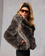 Glacier Grace Faux Fur Jacket
