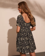 Blooming Romance Floral Mini Dress