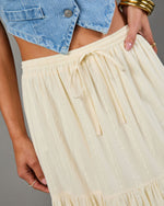 Bonfire Belle Tiered Maxi Skirt
