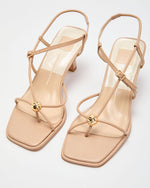 Light Tan % Mylee Strappy Heels-2