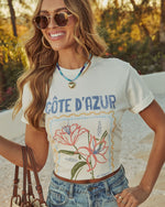 Cote Dazur Short Sleeve Graphic Tee