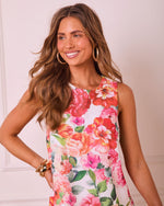 Bloom Heiress Floral Shift Mini Dress