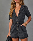 Favorite Feeling Denim Romper