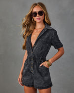 Favorite Feeling Denim Romper