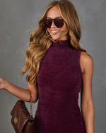 Ames Knit Mock Neck Mini Dress