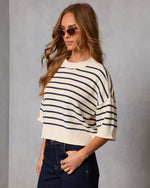 Clubhouse Culture Striped Sweater