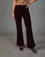 Ciella Velvet Wide Leg Pants