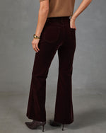 Ciella Velvet Wide Leg Pants