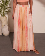 Wander Ready Color Block Wide Leg Pants