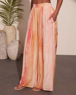 Wander Ready Color Block Wide Leg Pants