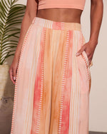 Wander Ready Color Block Wide Leg Pants