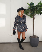 Supernova Collared Mini Dress