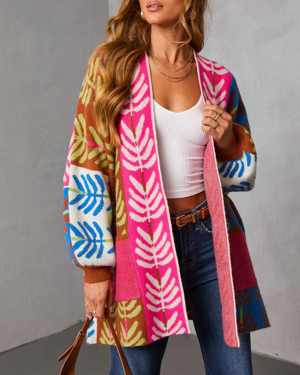 Gildelle Multi Color Print Cardigan – VICI