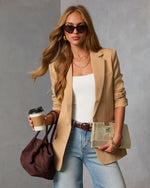 Maple Mirage Oversized Blazer