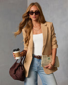 Maple Mirage Oversized Blazer