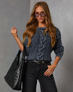 Annamarie Cable Knit Sweater