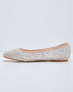 Khaie Rhinestone Mesh Flats
