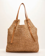 Beachside Darling Woven Tote Bag