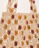 Ninna Beaded Crochet Tote Bag