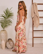 Sunlit Buds Floral Maxi Dress