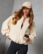 Sunday Still Sherpa Bomber Jacket