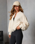 Sunday Still Sherpa Bomber Jacket