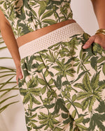 Moonlit Palms Abstract Shorts