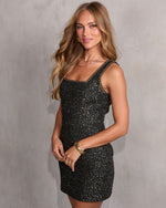 Soline Tweed Mini Dress