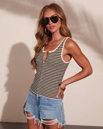 Harbor Keepsake Striped Tank Top