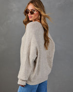 Hearthside Charm Ribbed Knit Cardigan